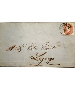 Antichi Stati – Lombardo Veneto – Piego Di Lettera (5 Soldi) – 1862