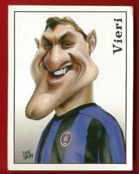 FIGURINE PANINI originale anno 2000 CARICATURE Vieri n.479 € 1.50