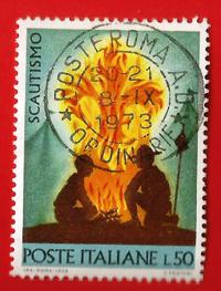ITALIA – ITALY 1968 YT 1012 Used “Scautismo ” € 0.10
