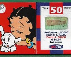 SCHEDE TELEFONICHE – RICARICARD TIM – Serie Fumetti – L.50.000 n.30-M  Scad. Giu. 2003 usata € 0.99