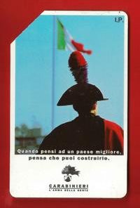 SIP ” Carabinieri ” Golden n.375  scad.30.06.96 L.10.000 Technicard Usata  €1.00