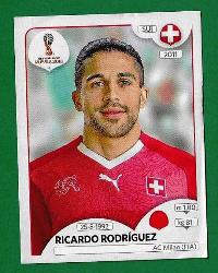 FIGURINE PANINI ORIGINALE Campionato del Mondo RUSSIA 2018 SVIZZERA R. Rodriguez  N.378 €0.35