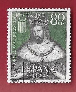 FRANCOBOLLO SPAGNA 1963 YT 1191 Usato €0.20