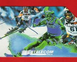 TELECOM 30.06.99 ” Telecom sponsor sci  ” n.588 Mantegazza L.5.000  Usata  €1.00